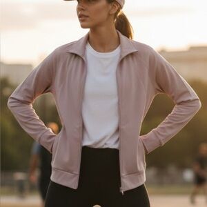 Jockey Women's Soft Pink Utility Jacket